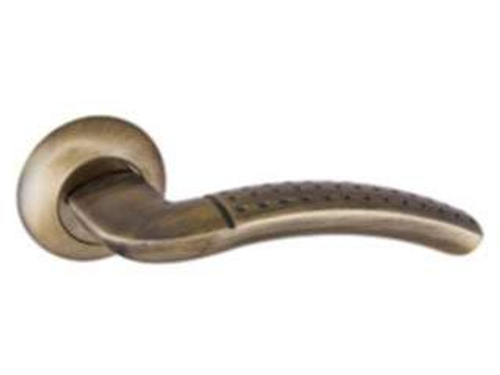 Ручки дверные LOGICA TL  ABG-6 зеленая бронза