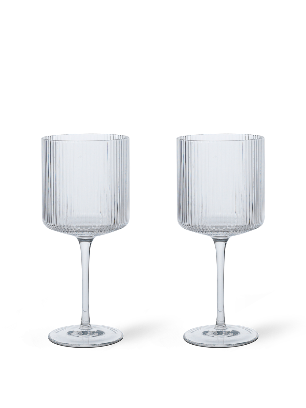 Бокалы Ferm Living Ripple Red Wine - Set of 2 - Clear