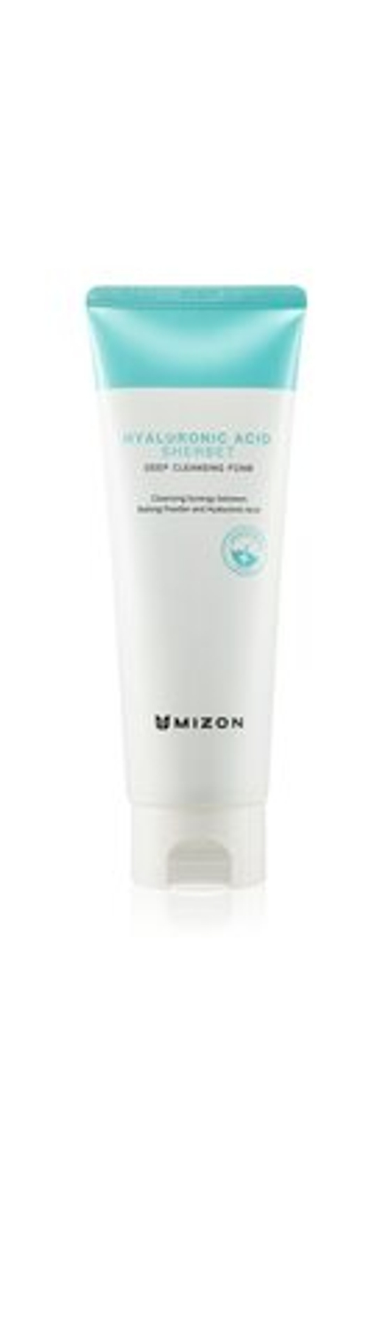 Mizon Hyaluronic Acid Sherbet - пена для глубокого очищения /   150  ml  / GTIN 8809541199868
