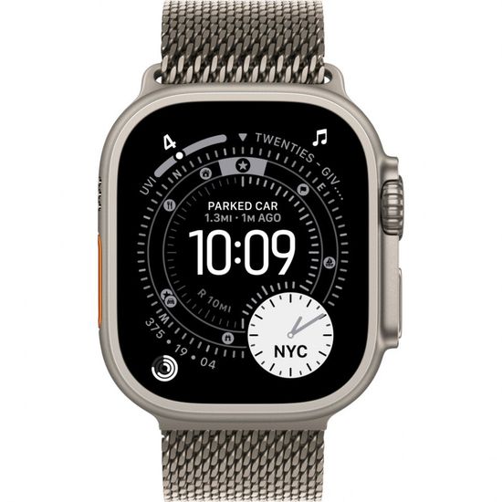 Умные часы Apple Watch Ultra 3 49 мм Natural Titanium Milanese Loop Титановый Natural
