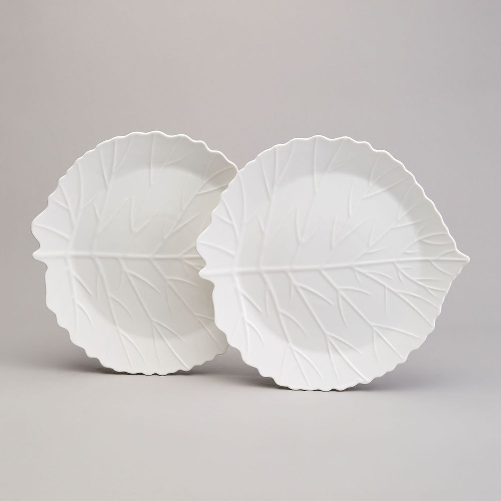 НАБОР ТАРЕЛОК ОБЕДЕННЫХ LEFARD "LEAVES" 2 ШТ. 30*29*3 СМ