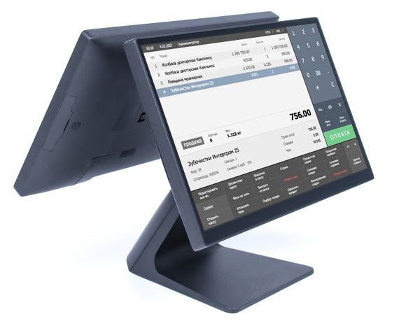 Сенсорный монитор покупателя 15.6&quot; для сенсорного моноблока POScenter Platinum Отгружается только предустановленным на моноблок