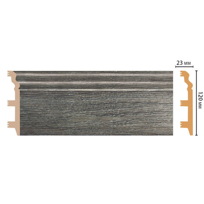 Плинтус Decomaster D233 D233-87