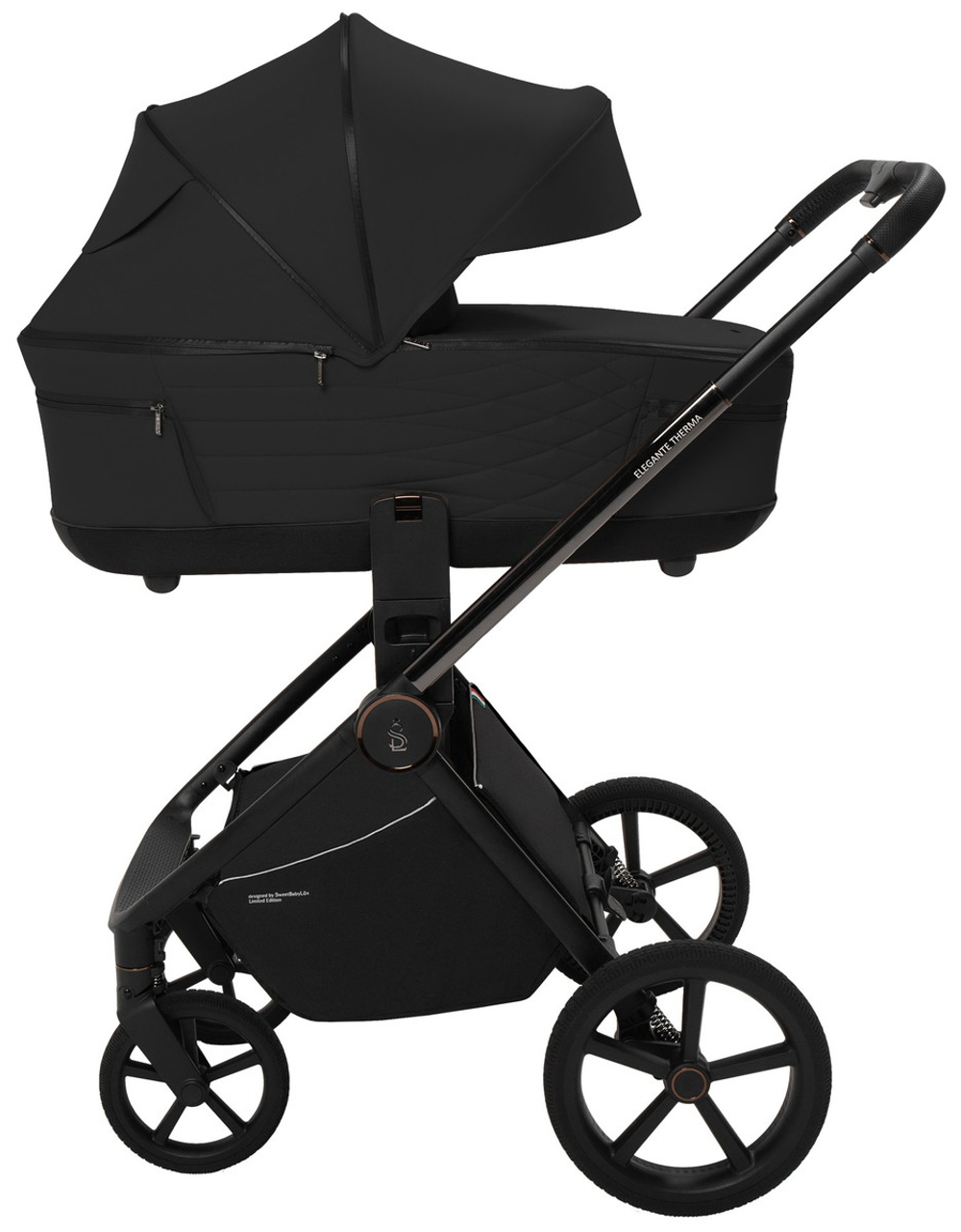Коляска 3 в 1 Sweet Baby SBL Elegante Therma + автокресло Premier Grey Black