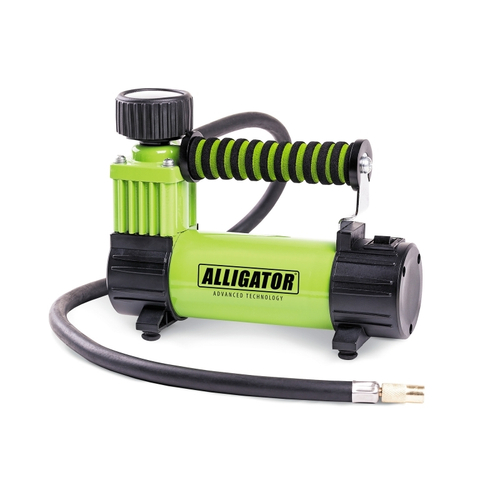 Компрессор поршневой Аллигатор 12В, 28л/мин. 10 Атм (AUTOPROFI)