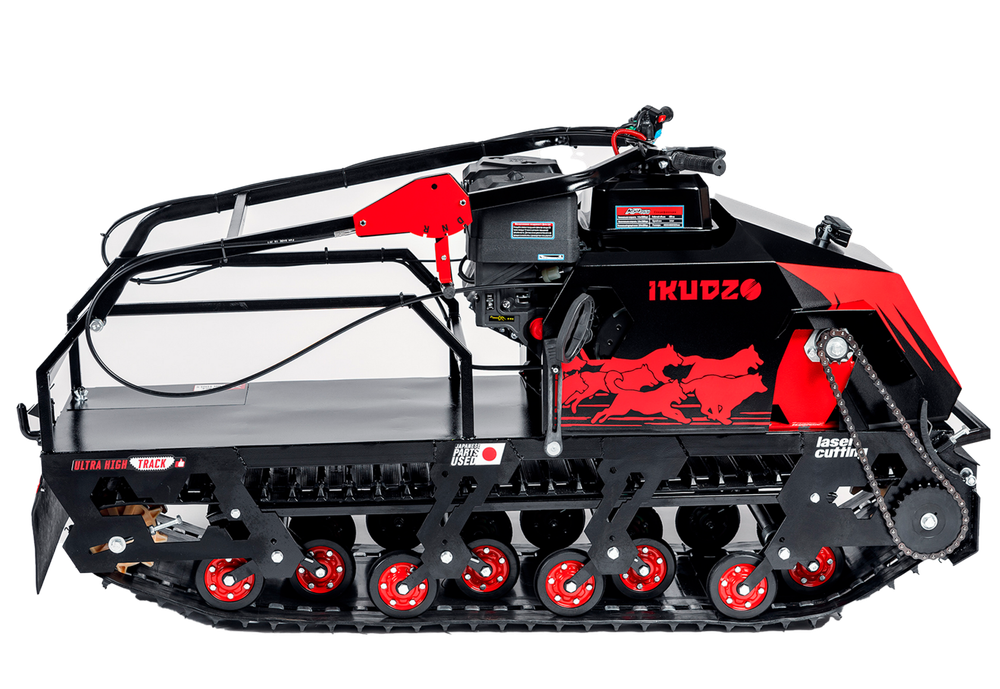 Мотобуксировщик IKUDZO LONG 2.0 1700/500 EKR22/ESR22 (с реверсом)