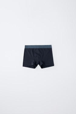 ZARA НАБОР ИЗ ПЯТИ ТРУСОВ-БОКСЕРОВ, РАЗНОЦВЕТНЫЙ