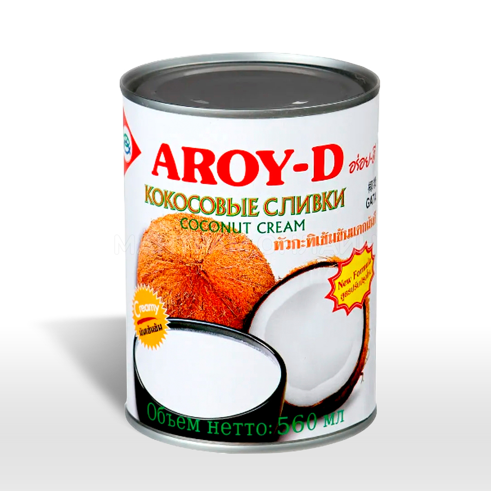 СТОП-ЦЕНА Кокосовые сливки Aroy-D Coconut Cream ж/б 560 мл