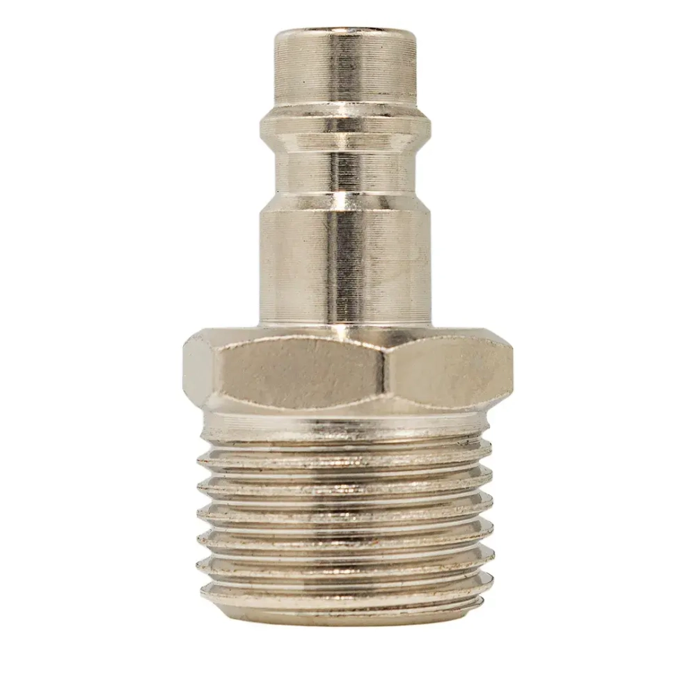 Штуцер для быстроразъема пневматического, наружная резьба 3/8'' FORCEKRAFT FK-SE2-3PM