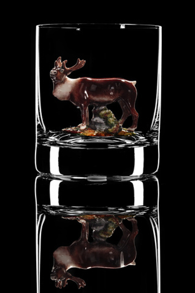 Бокал для виски. Северный Олень. Лето. Новая коллекция.