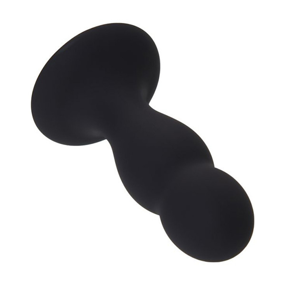 Черная анальная втулка 10,5см Erotist Toys Anal Plug Hidro Size M