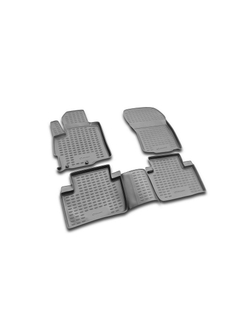 Коврики в салон для MITSUBISHI Outlander XL 2005-2010, 2010-2012, 4 шт. (полиуретан) NLC.35.14.210