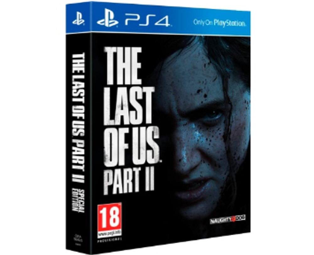 Одни из нас Часть 2 Специальное Издание (PS4) Б/У