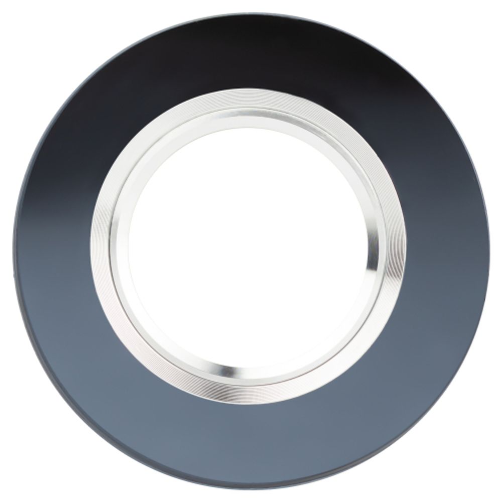 Светильник встраиваемый декоративный ЭРА DK7 CH/BK под лампу MR16 GU5.3 черный/хром