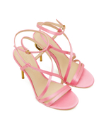 Кожаные босоножки на шпильках sunny Pinko - розовый(SD0017 T001)