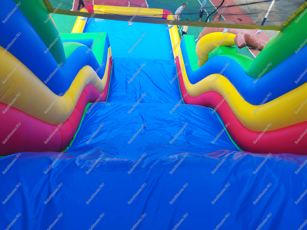 Водная горка с бассейном «Океан Приключений», 15×6×8 м