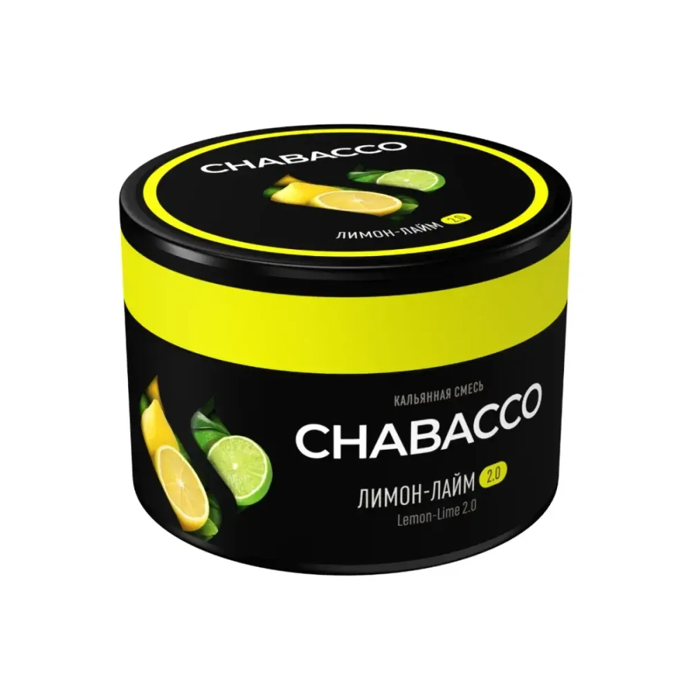 М. Кальянная смесь Chabacco Lemon-Lime (Лимон-Лайм) 40г