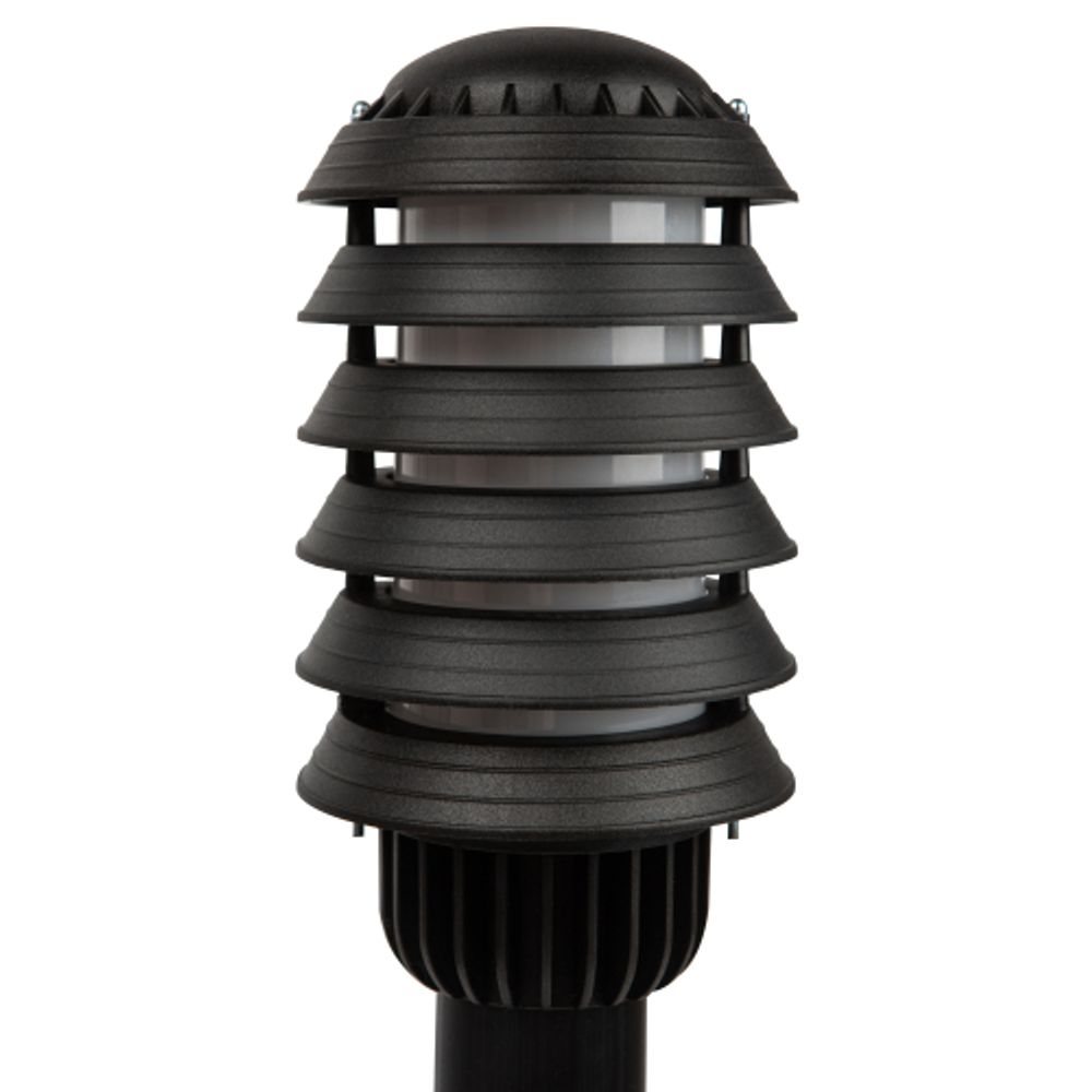 Садово-парковый светильник ЭРА «Поллар» НТУ 01-60-014 напольный черный IP54 Е27 max60Вт h650мм | Садово-парковые светильники