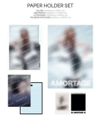 Набор JISOO - AMORTAGE [PHOTOBOOK PAPER HOLDER STICKER SET]