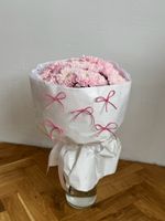 Букет из хризантемы в розовом оттенке