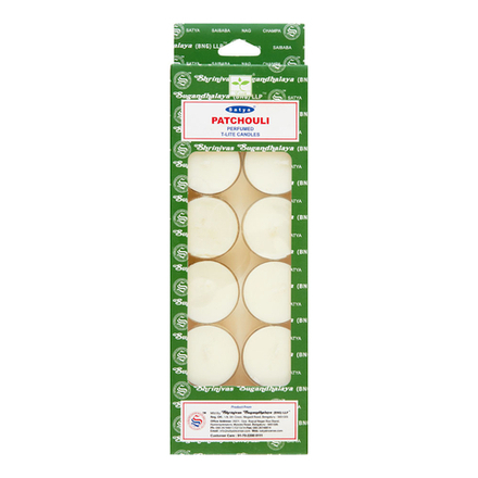 SATYA Patchouli Ароматические чайные свечи Пачули 14г x 12
