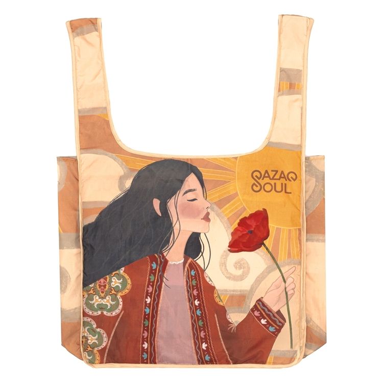 Шоппер QAZAQ SOUL складной полиэстер Мак