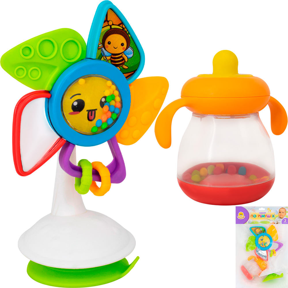 Набор погремушек Levatoys MK8430A-11 в пак. /ОЗОН