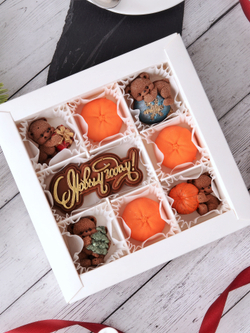 Шоколадный подарок "С новым Годом" #11 / Шоколад ручной работы