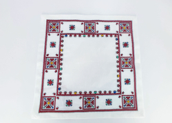 Салфетка с чувашской вышивкой