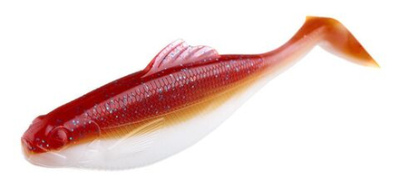 Виброхвосты съедоб. искусст. LJ Pro Series ROACH PADDLE TAIL 5.0in (12.70)/G01 4шт.