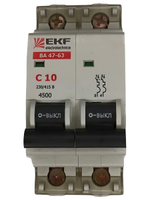 Автоматический выключатель 1P 32А ВА 47-63 EKF PROxima 2шт ЕКФ