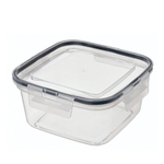 Контейнер для продуктов герметичный квадратный 1,5л с защелками (бесцветный)