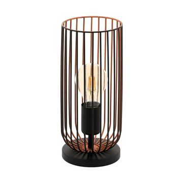 Настольная лампа 1*E27 49646 черный/медь ROCCAMENA Eglo