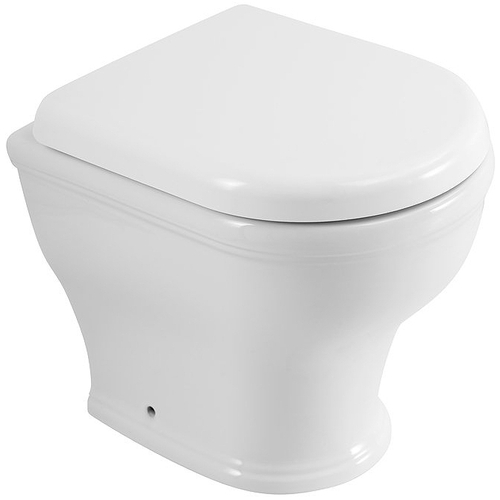 Унитаз Cezares Giubileo CZR-265-CBR приставной без сиденья