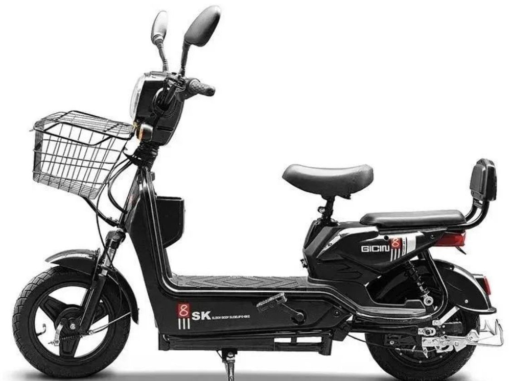 Электровелосипед SK8 черный