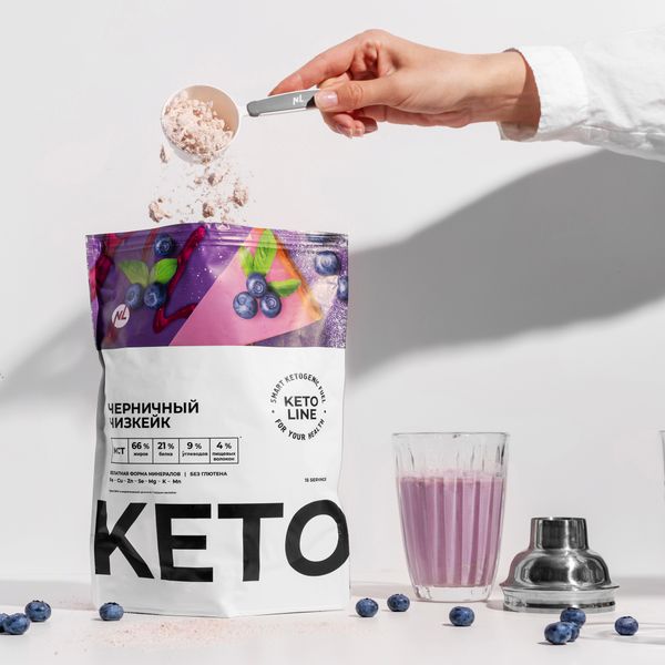 «Черничный чизкейк» — новинка в линейке Keto line. Лимитированный выпуск!