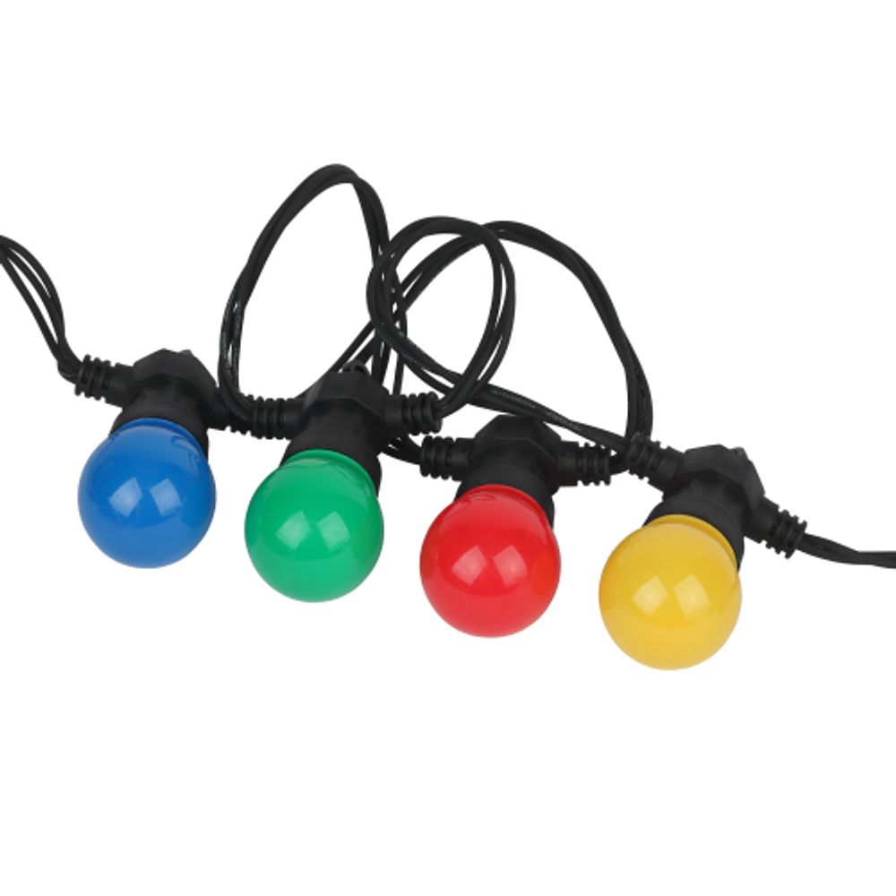 ERABL-MK10 ЭРА Гирлянда ЭРА Белт-лайт набор 10 м, 30 LED (шаг 30 см), мульт., 220 В, кауч. изол,IP65