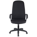 Кресло руководителя Helmi HL-E79 "Elegant" LT, ткань, черная, механизм качания