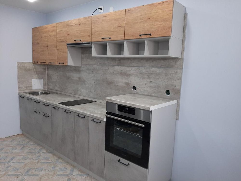 Модульная кухня "Лофт" 1800 Дуб цикорий