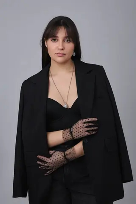 Кулон на цепочке "Милора" капля с цирконами, оттенок серебро