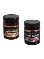 Клюква протертая с Имбирем и Мёдом и Черника и Брусника