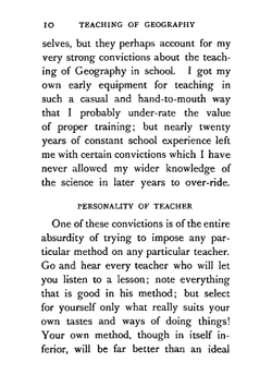 The teaching of geography | Lyde Lionel W.