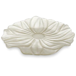 Блюдо для фруктов 37см IVV Magnolia слоновая кость Италия детали