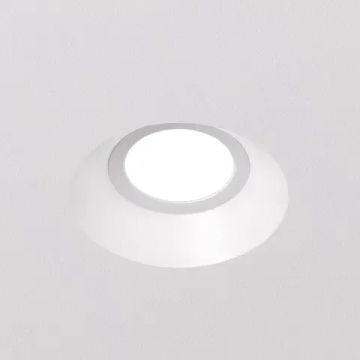 Встраиваемый точечный светильник 1*GU10 DK2081-WH белый Inviz Denkirs