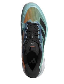 Мужские кроссовки теннисные Adidas Adizero Ubersonic 5 M - aqua/core black/lucid orange