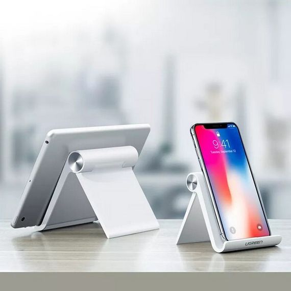 Подставка Ugreen LP106 Adjustable Portable Stand Multi-Angle (30285) белый