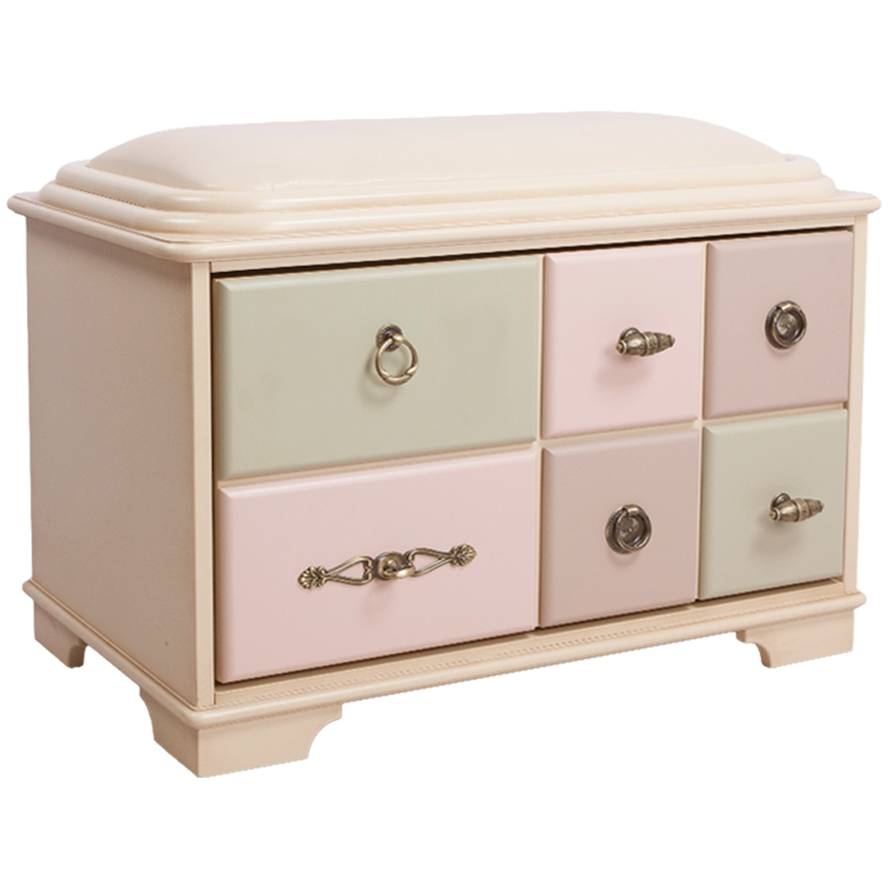 Банкетка Пандора 1 с обувницей Акварель