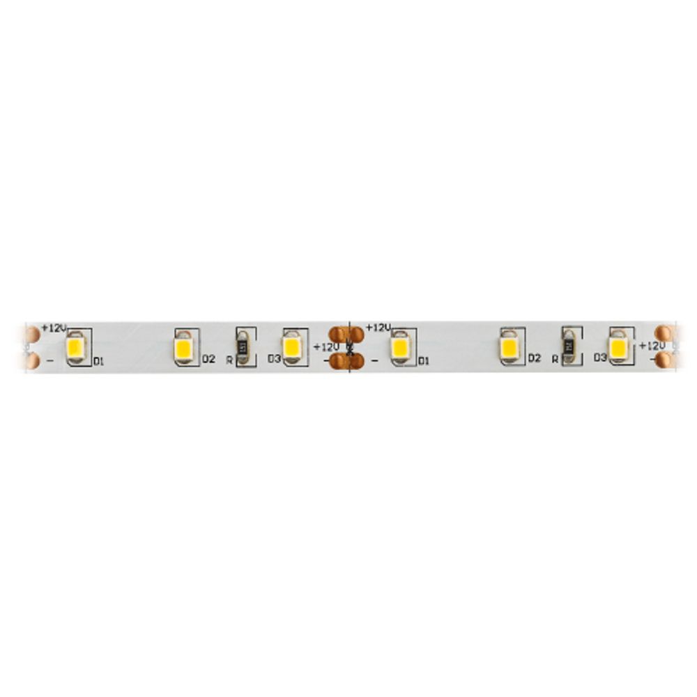 Светодиодная лента ЭРА LS2835-9,6-120-12-2700K-IP20-2year-5m теплый белый | Светодиодные ленты 12В 2 год