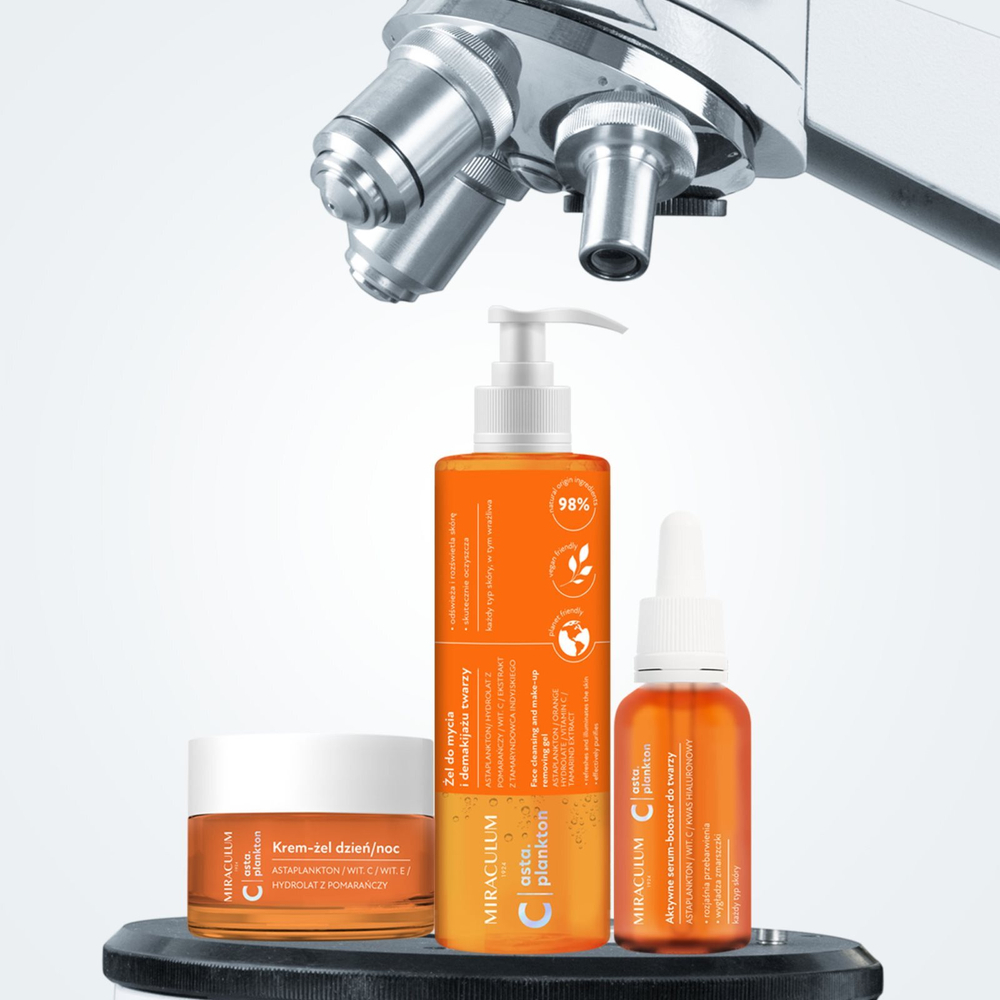 Miraculum Asta Plankton - очищающий гель для снятия макияжа /   200  ml  / GTIN 5900793047402