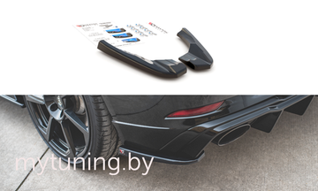 Сплиттеры бампера заднего боковые для AUDI RS3 8V Sportback рестайлинг (17-...)